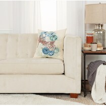 pumpkin harvest natural accent pillow   