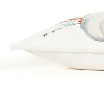 pumpkin picking multicolor accent pillow   