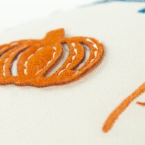 pumpkins please multi accent pillow   