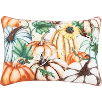 pumpkins multi accent pillow   