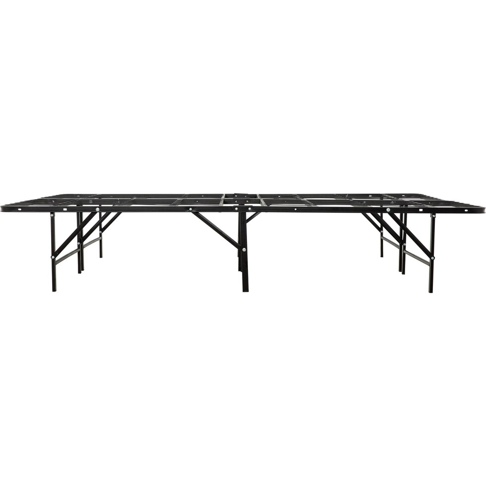 quane black king bed frame   