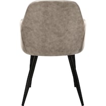 quentin beige black chair   