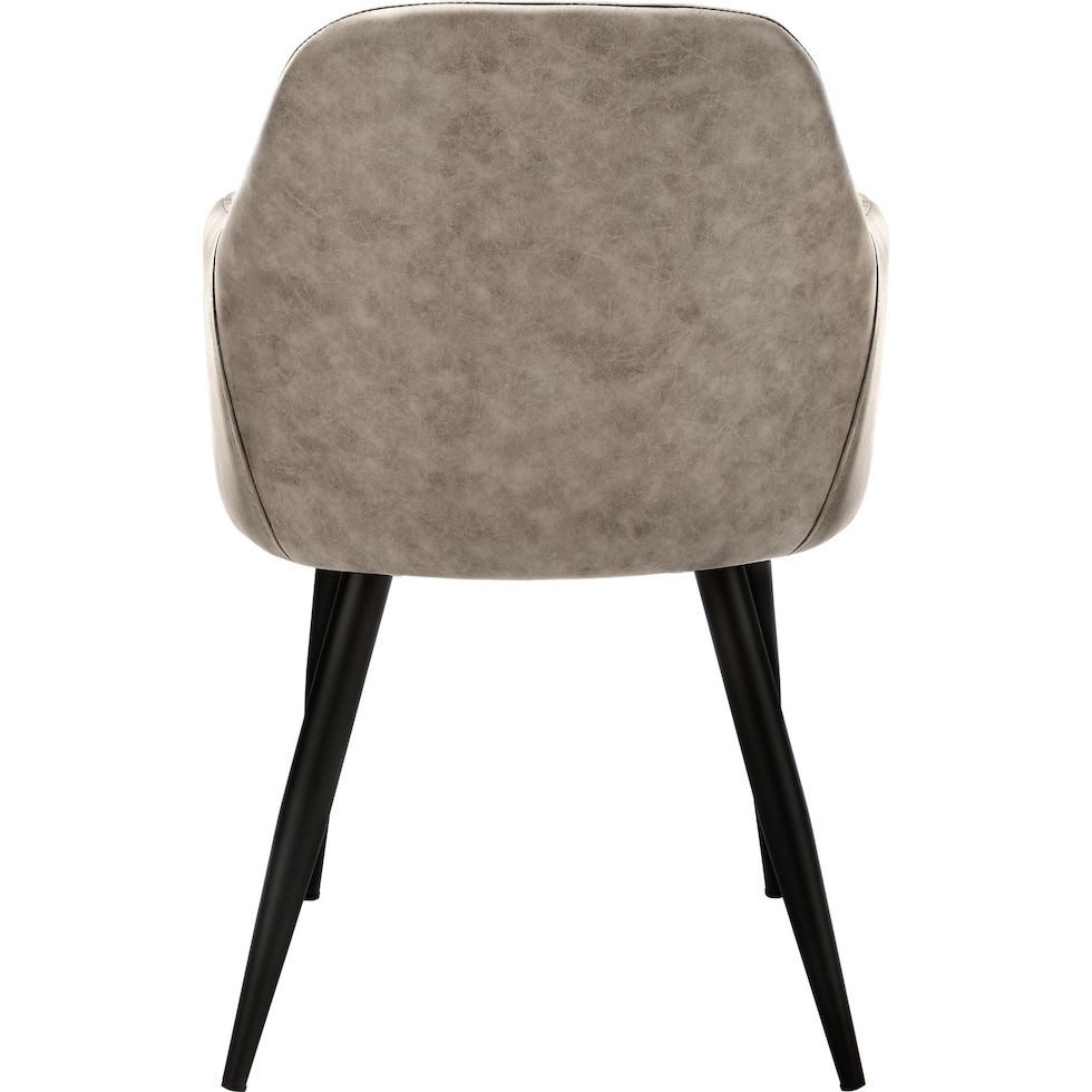 quentin beige black chair   