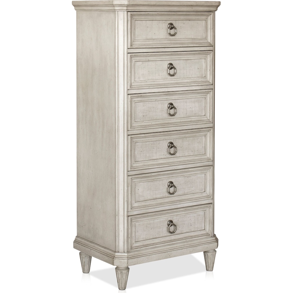 quentin white chest   
