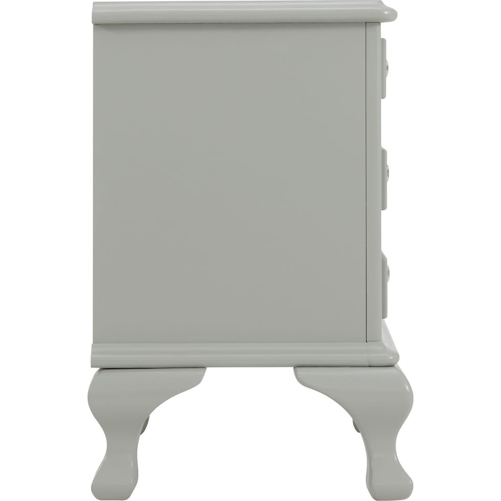 quill gray nightstand   