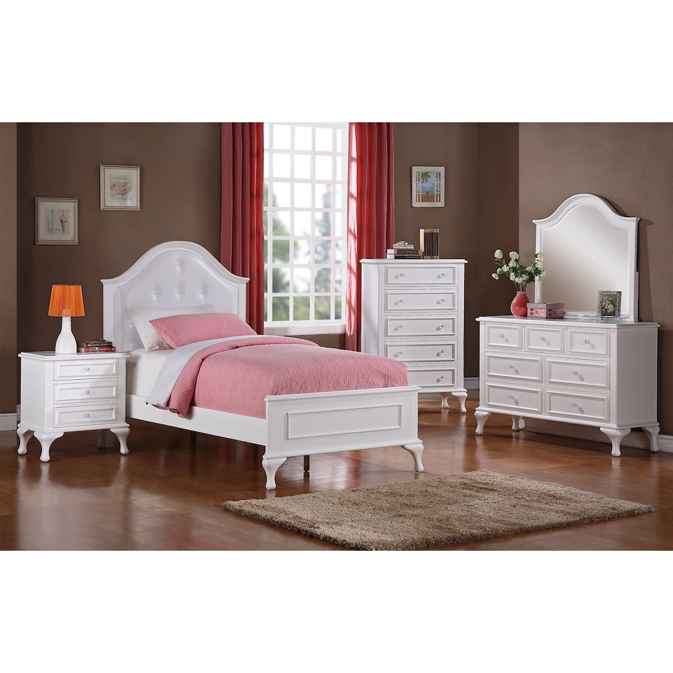 quill white dresser   