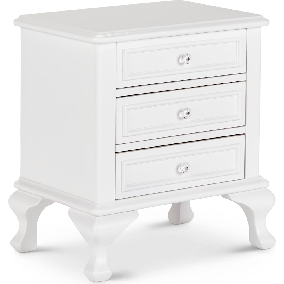 quill white nightstand   