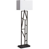 quin multicolor floor lamp   