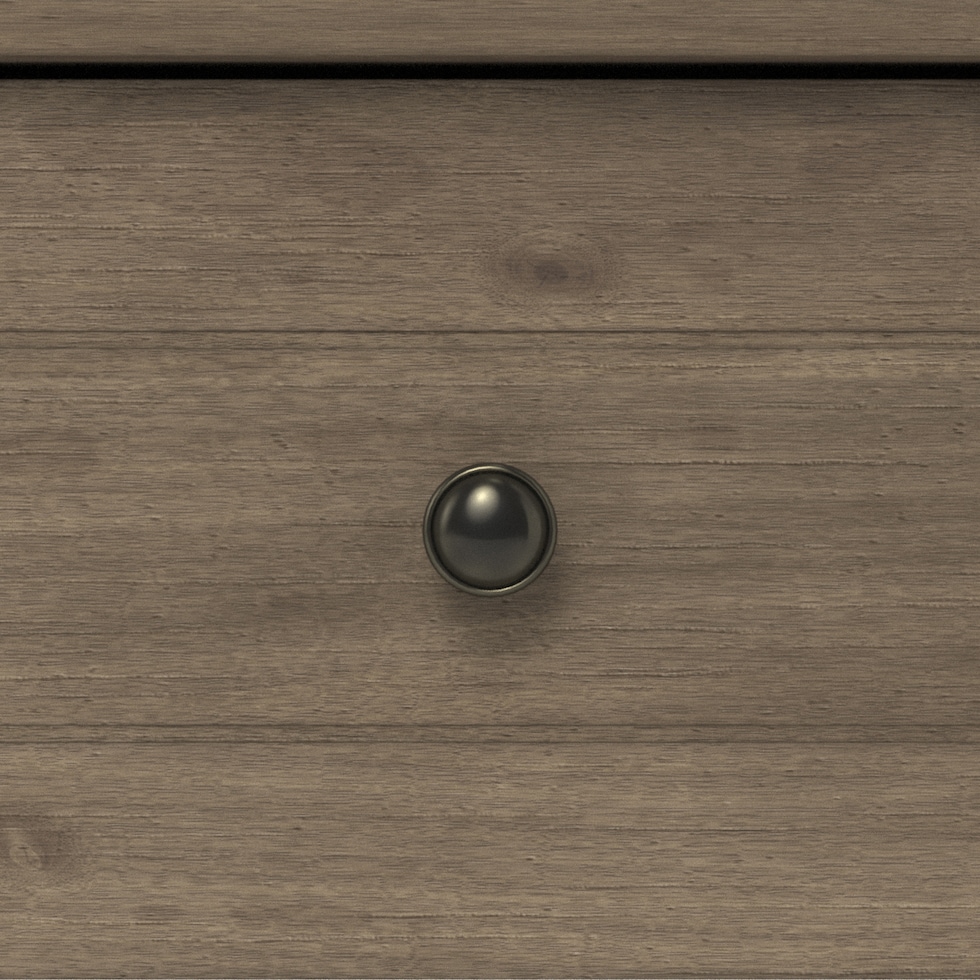 quinn gray nightstand   