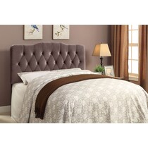 quinn gray queen headboard   