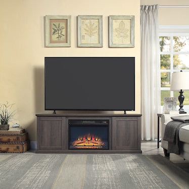 Quinta TV Stand with Fireplace