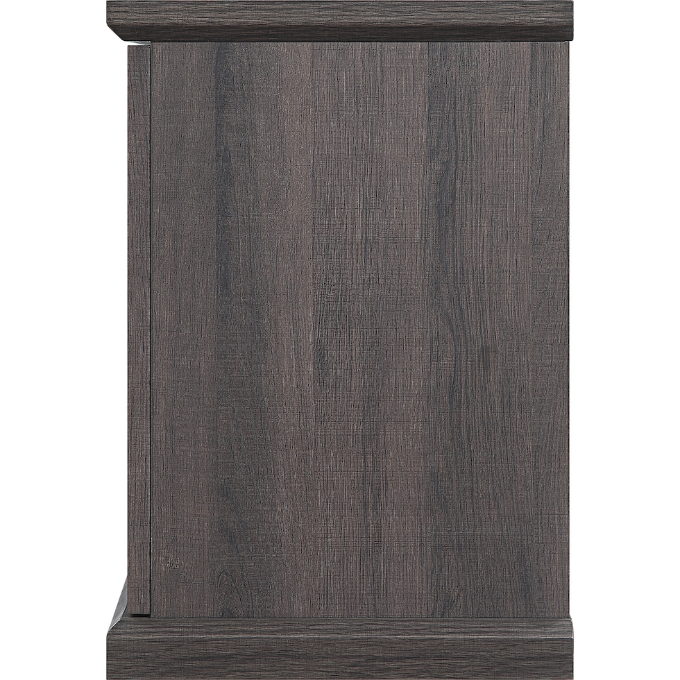 quinta dark brown fireplace tv stand   