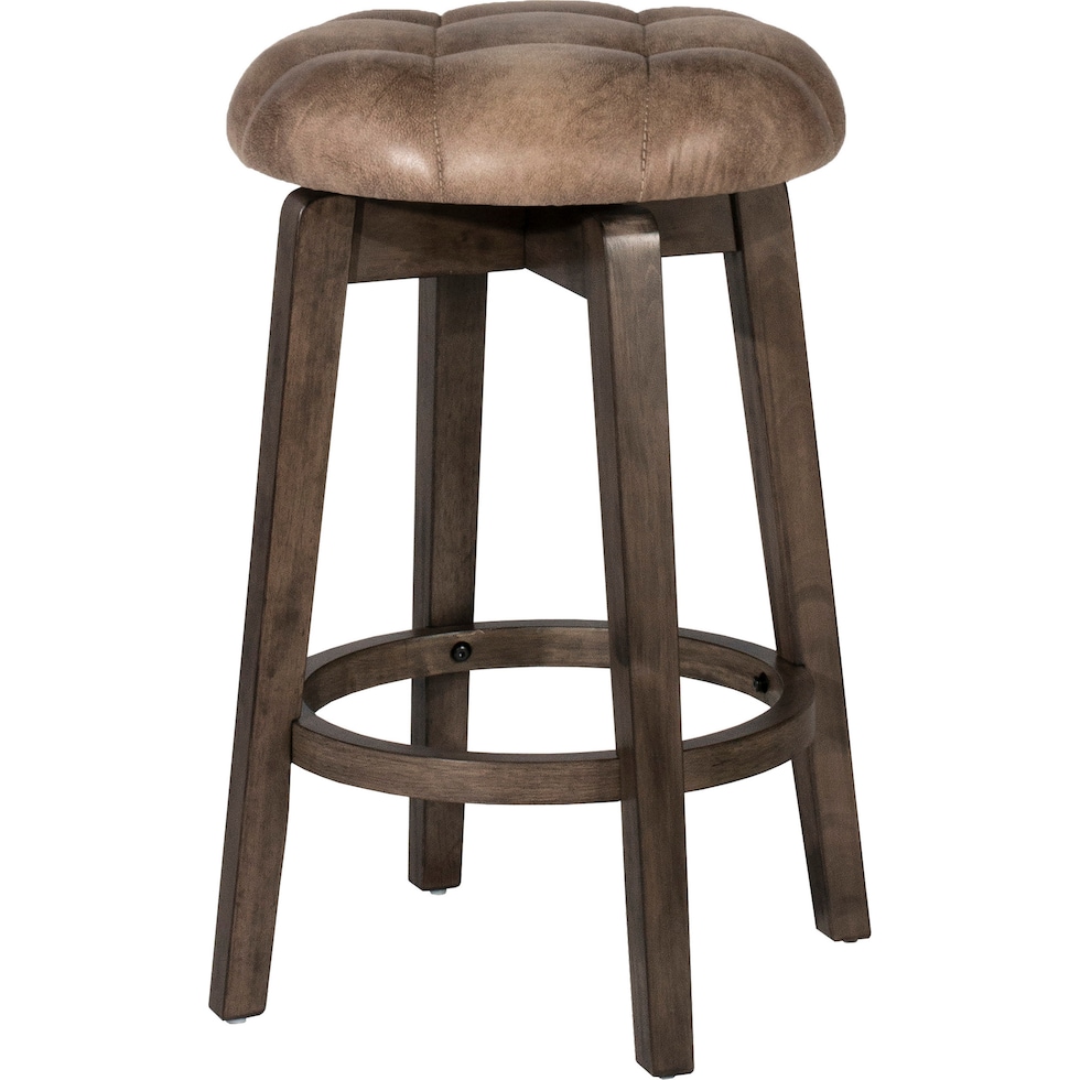 radney distressed gray counter height stool   