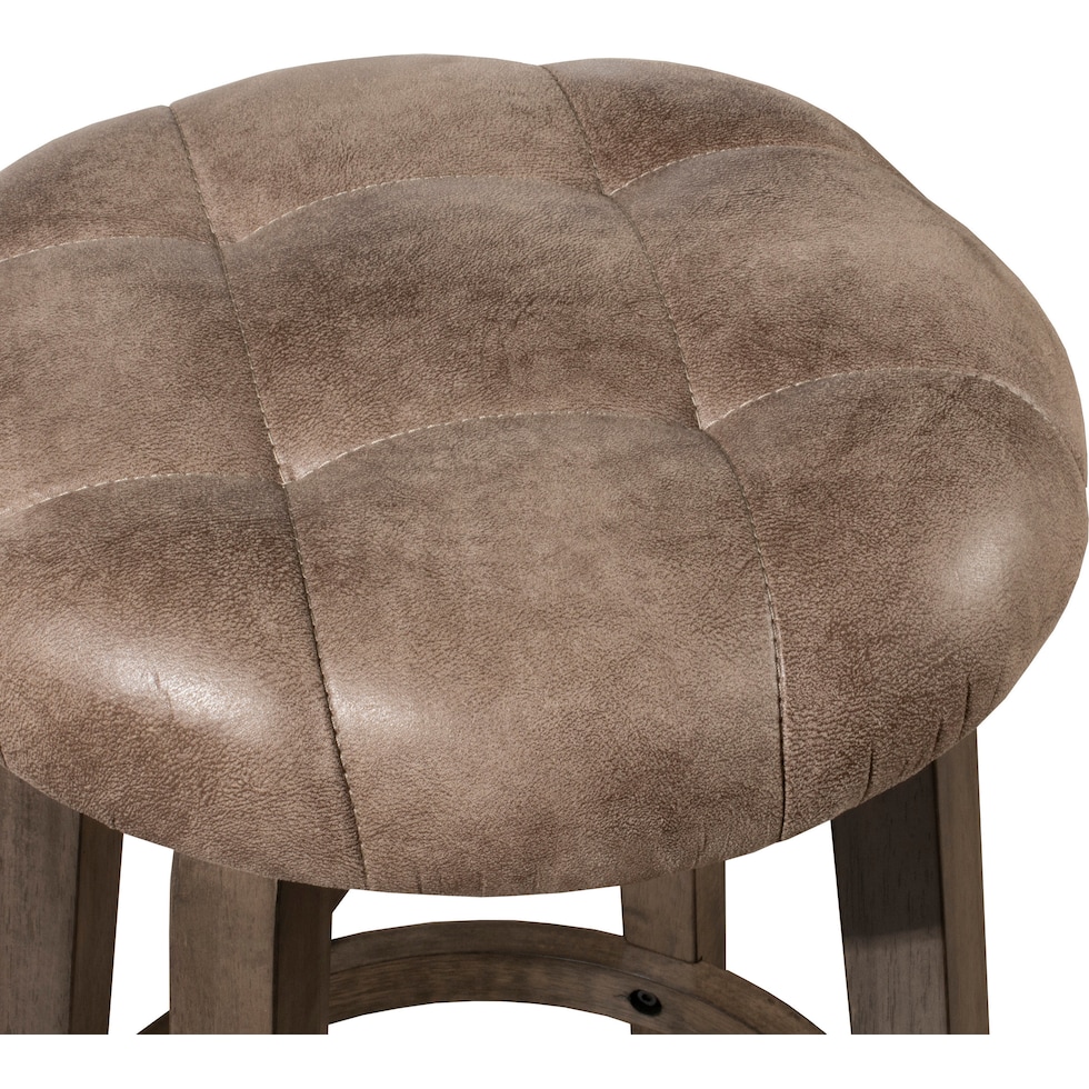 radney distressed gray counter height stool   