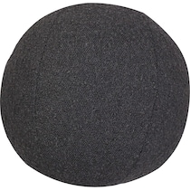 rafa black accent pillow   