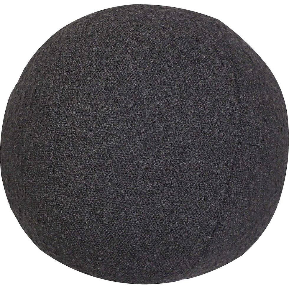 rafa black accent pillow   