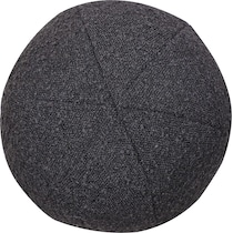 rafa black accent pillow   