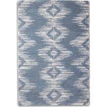 rafe blue area rug  x    