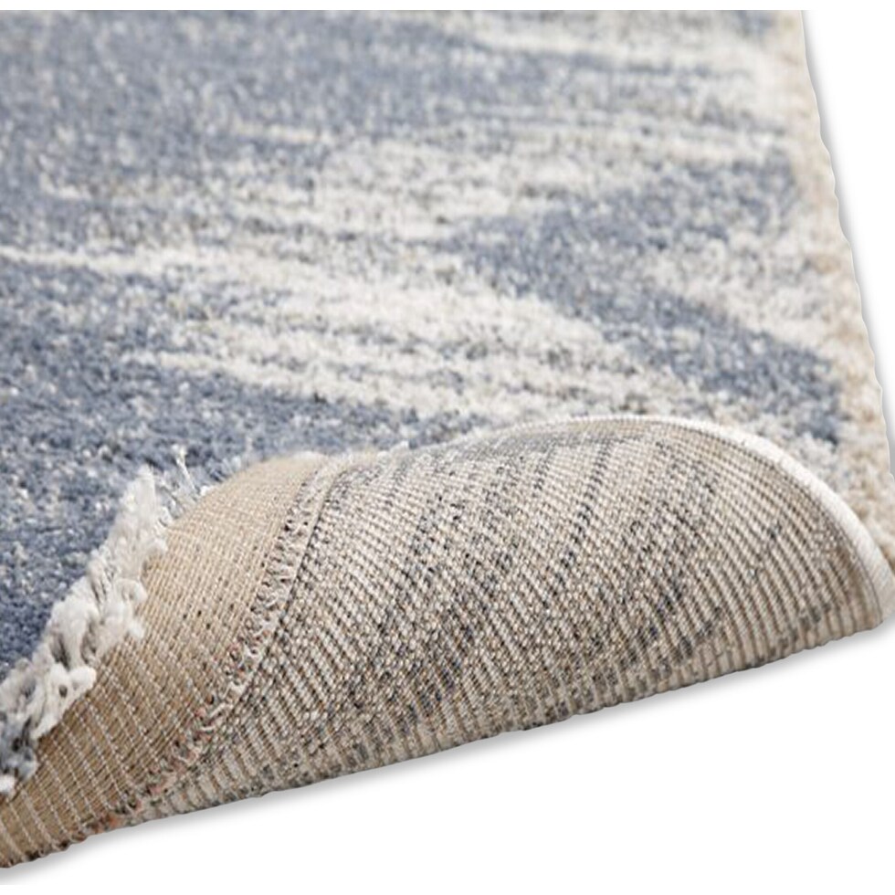 rafe blue area rug  x    