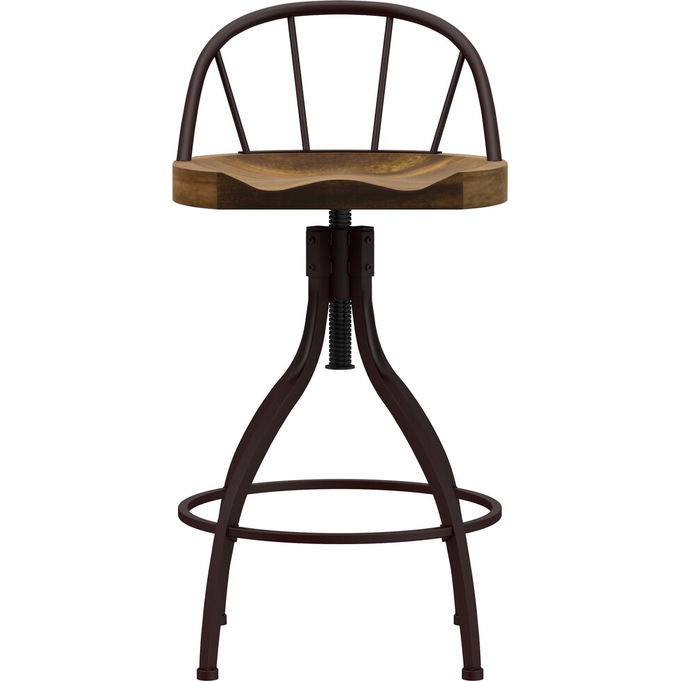 rafe dark brown bar stool   