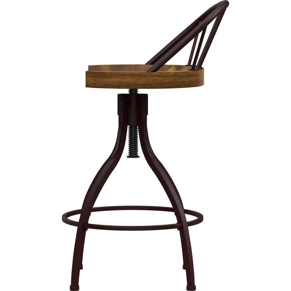 rafe dark brown bar stool   
