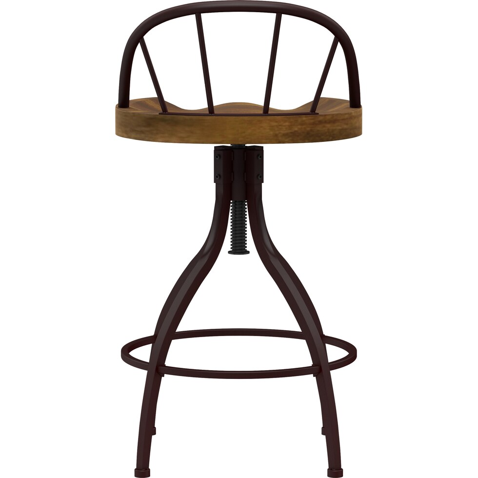 rafe dark brown bar stool   