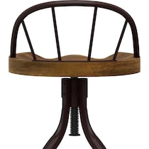 rafe dark brown bar stool   