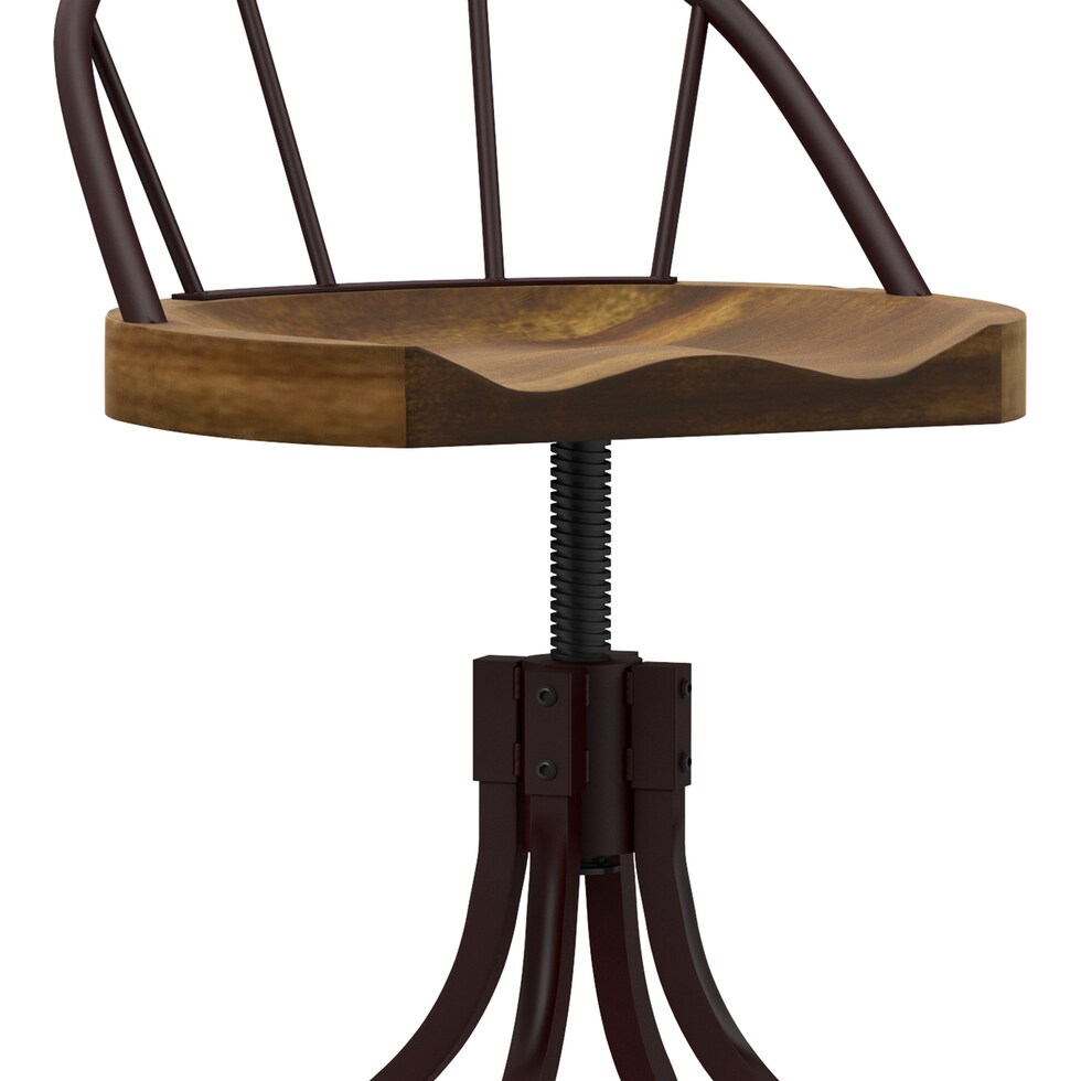rafe dark brown bar stool   