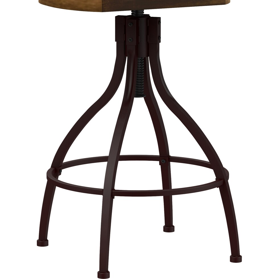 rafe dark brown bar stool   