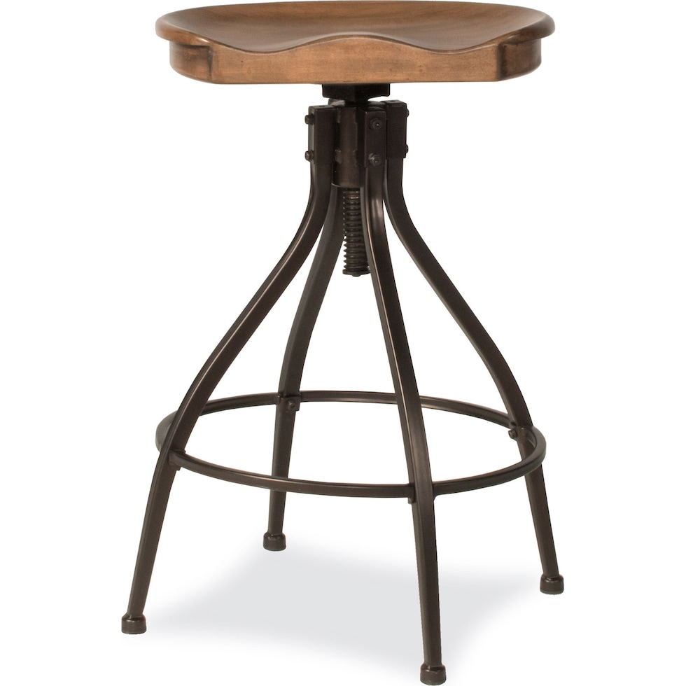 rafe light brown bar stool   