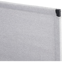 rafferty gray king bed   