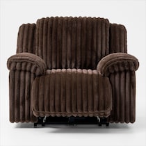 rafi dark brown recliner   