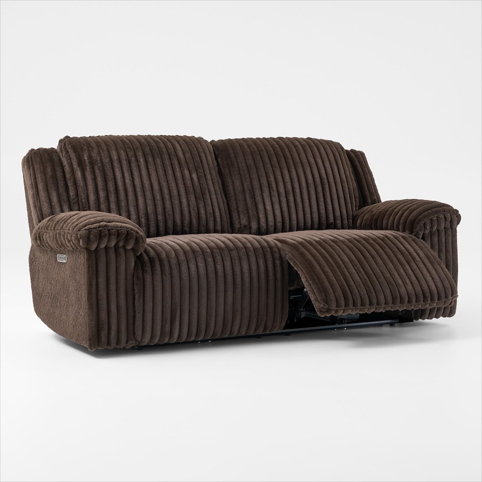 rafi dark brown sofa   