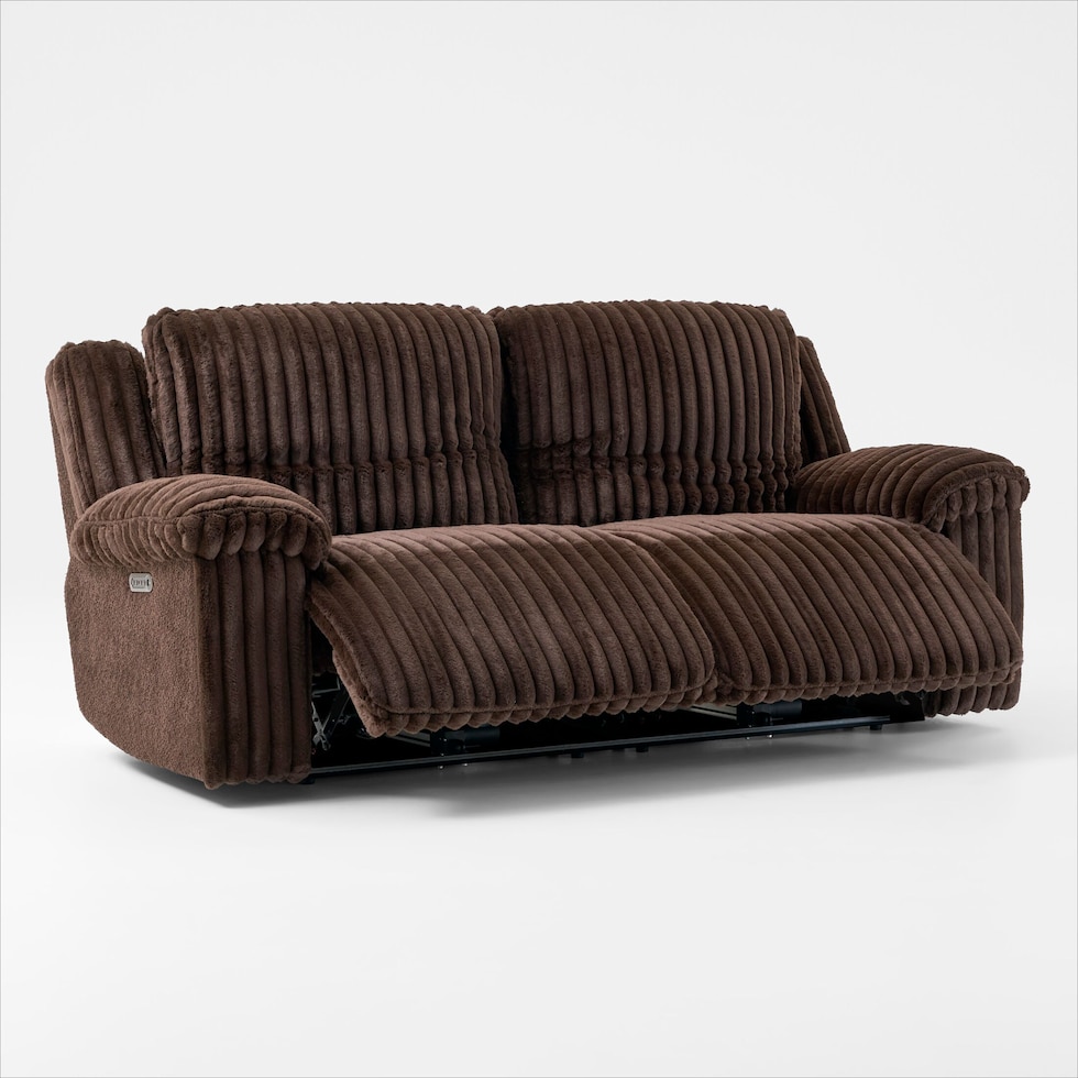 rafi dark brown sofa   