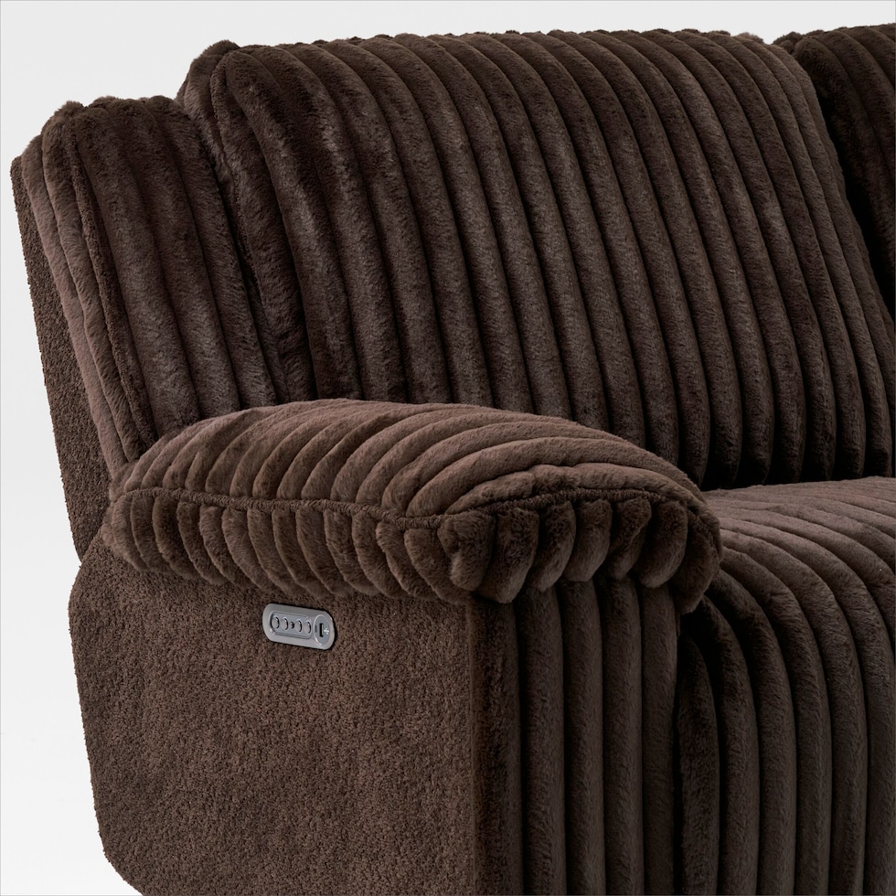 rafi dark brown sofa   