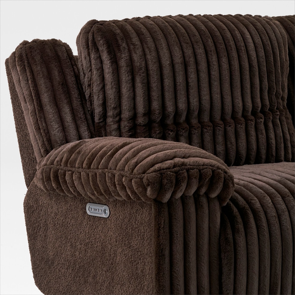 rafi dark brown sofa   