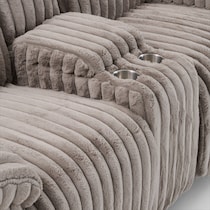 rafi light brown loveseat   