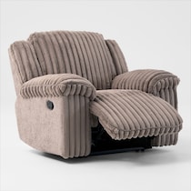 rafi light brown recliner   