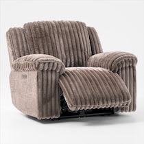 rafi light brown recliner   