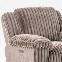 rafi light brown recliner   