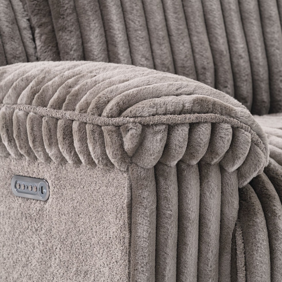 rafi light brown recliner   