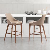 ralden neutral counter height stool   