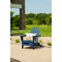 raleigh outdoor blue outdoor chair   