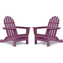 raleigh outdoor purple outdoor chair   