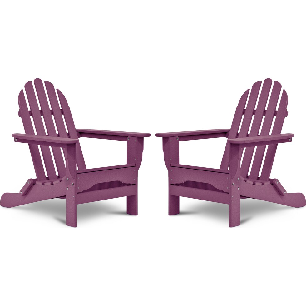 raleigh outdoor purple outdoor chair   