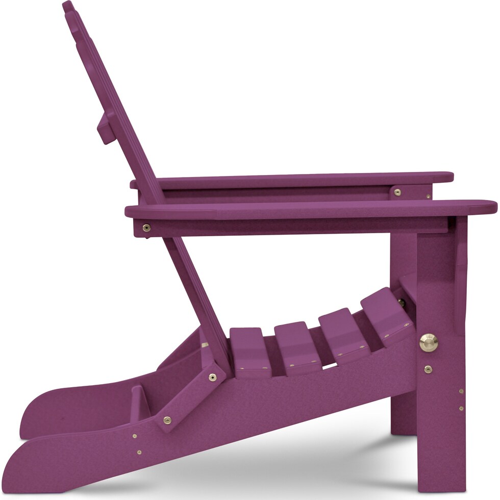 raleigh outdoor purple outdoor chair   