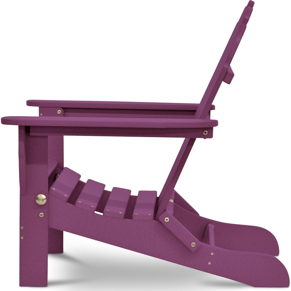 raleigh outdoor purple outdoor chair   