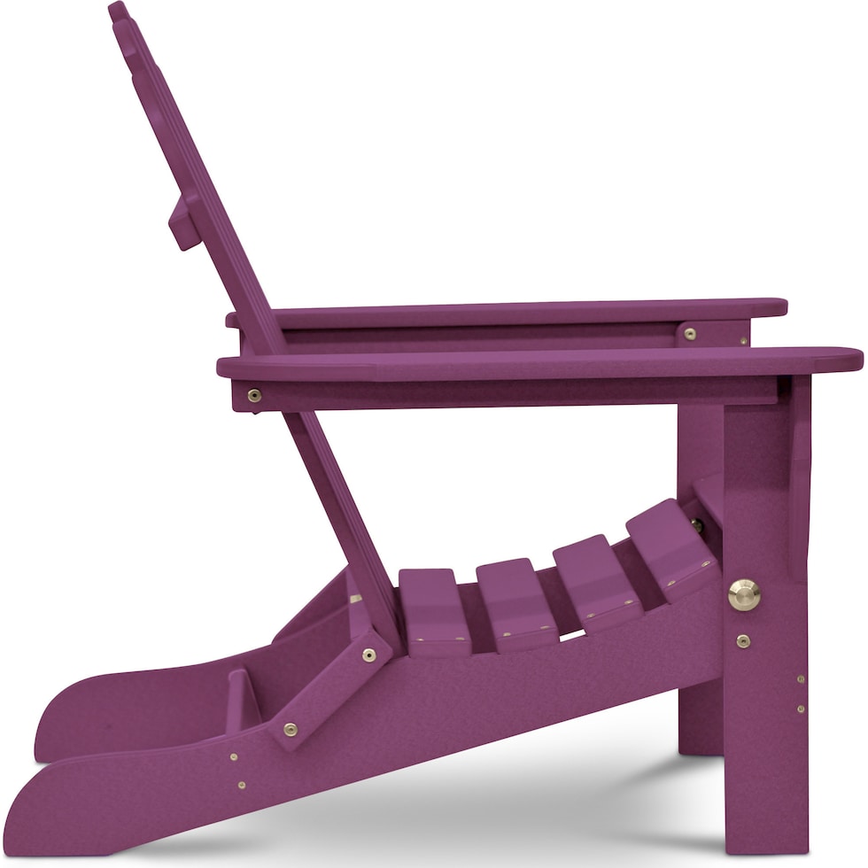 raleigh outdoor purple outdoor chair   