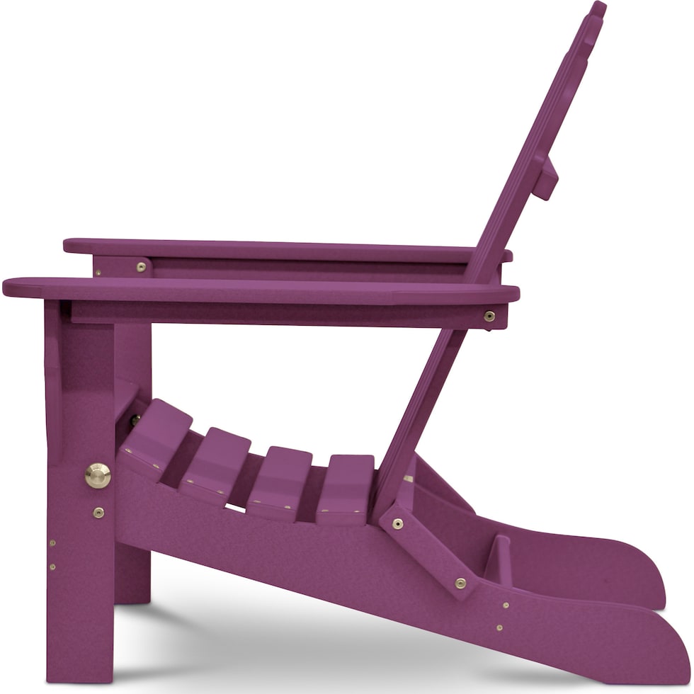raleigh outdoor purple outdoor chair   