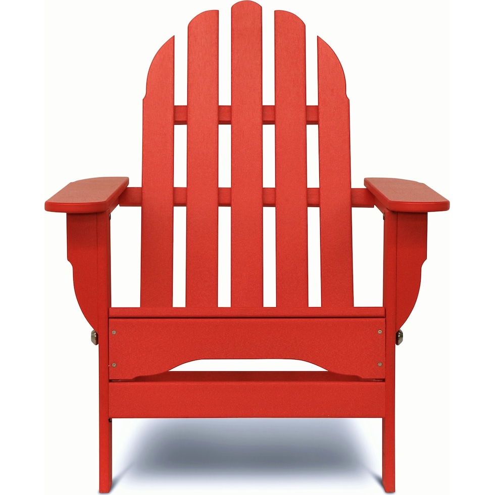 raleigh outdoor red outdoor chair   